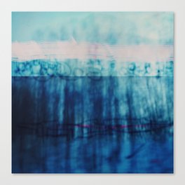 Abstract ~ Blue Landscape Canvas Print
