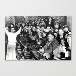 The Night Prohibition Ended Canvas Print