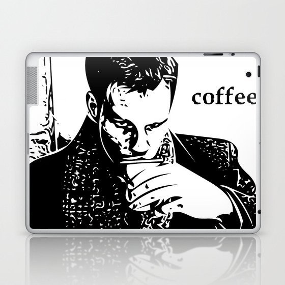 Life is too short for bad coffee Laptop & iPad Skin