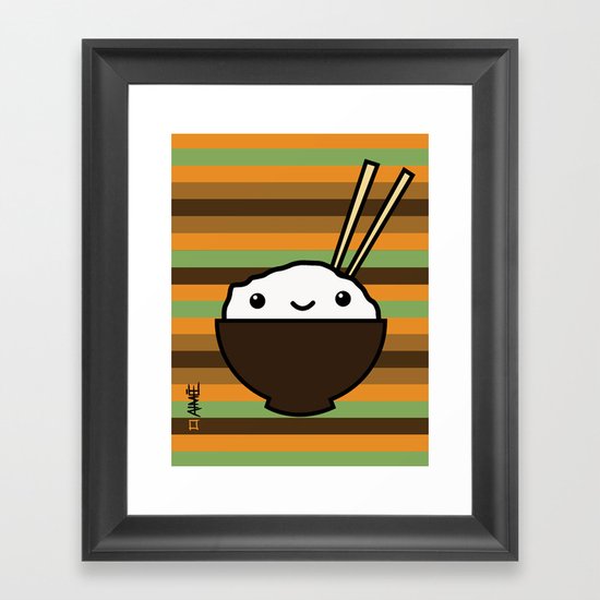 Ricebowl Framed Art Print
