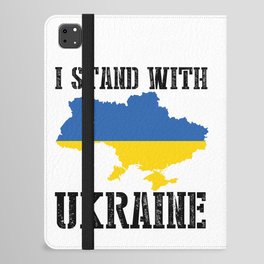 I Stand With Ukraine iPad Folio Case