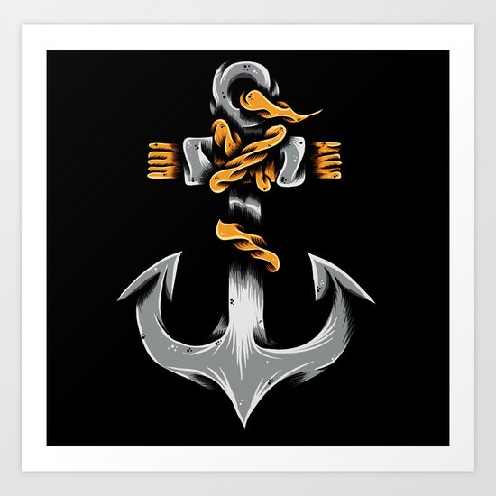 Quick Anchor Art Print