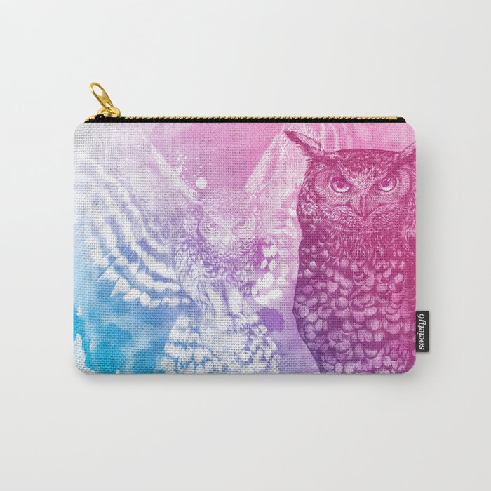 Animal Spirit - Owl Carry-All Pouch