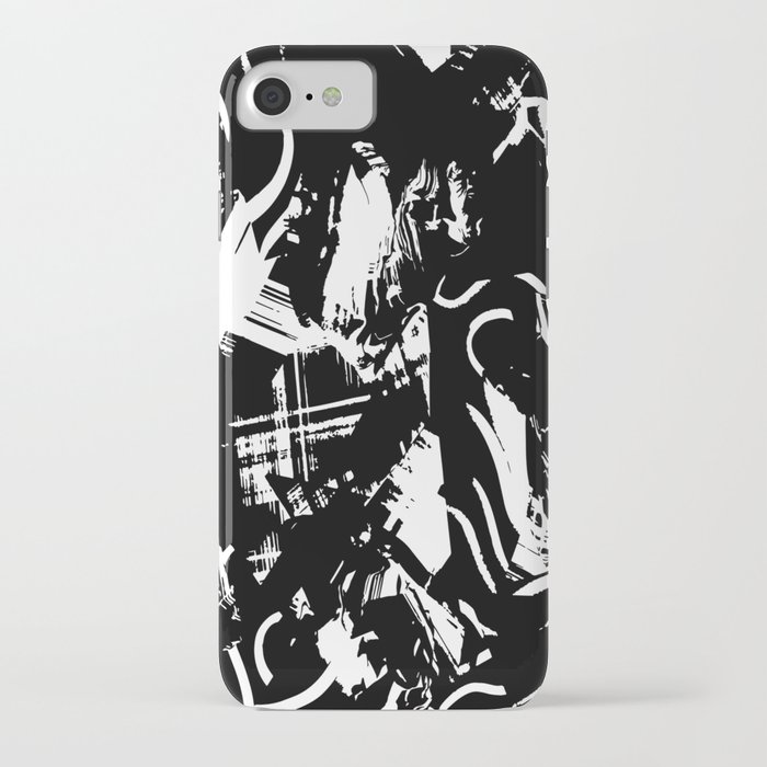 Contemporary Black and White No. 23 iPhone Case
