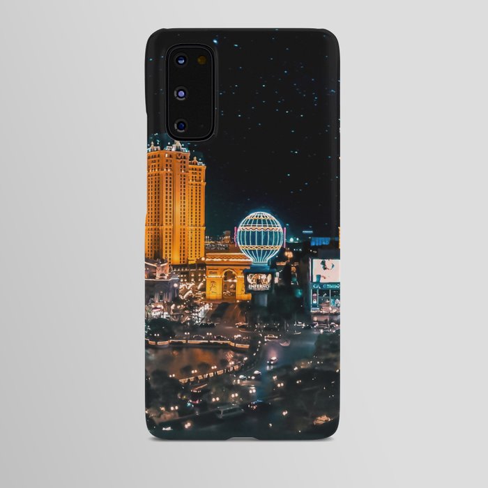 Las Vegas, Nevada, Lit Up Android Case