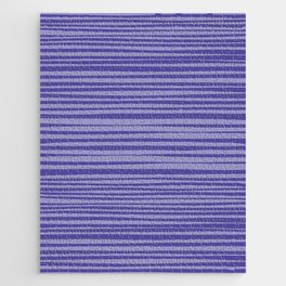 Natural Stripes Modern Minimalist Pattern in Purple on Purple Jigsaw Puzzle