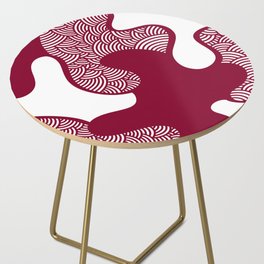 Abstract arch pattern 3 Side Table