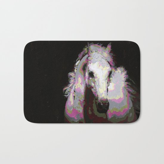 White Arabian Bath Mat