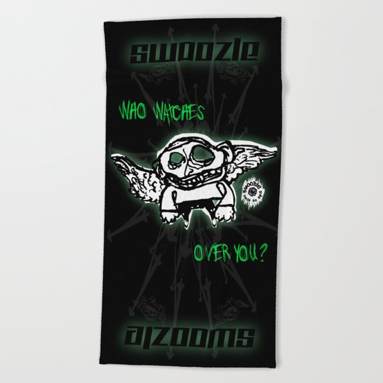 Swoozle Guardian Angel Beach Towel