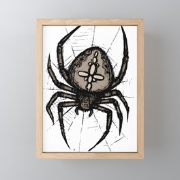 Spider Framed Mini Art Print
