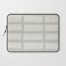 hampton painted blocks gray Laptop Sleeve