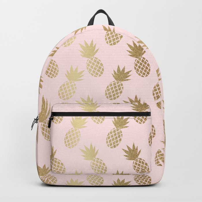 Pink sales pineapple backpack
