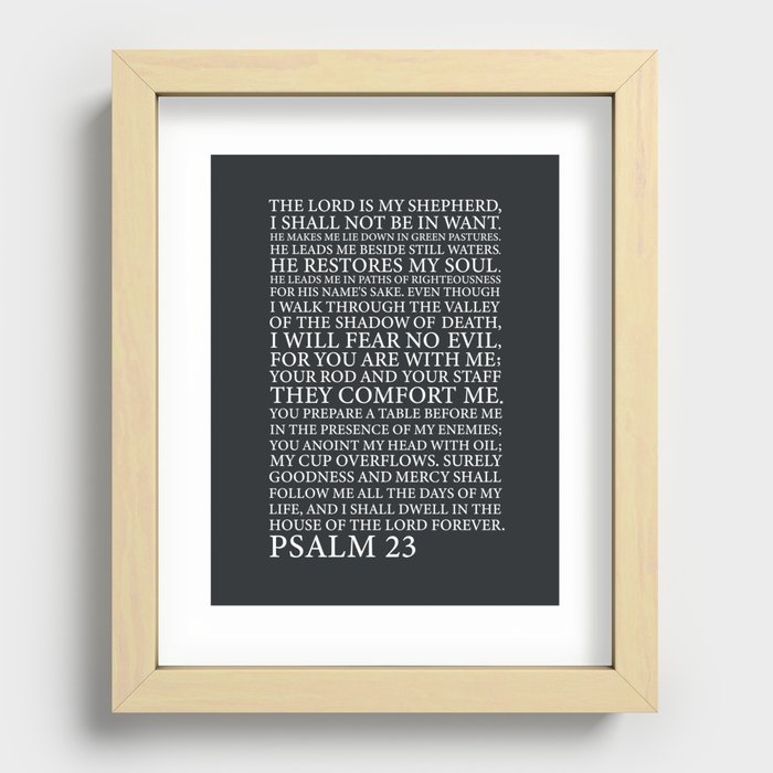 Recessed Framed Print