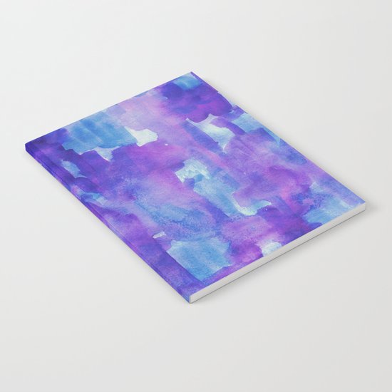 Blue & Purple Notebook