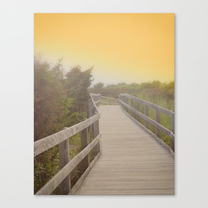 Boardwalk sunrise Canvas Print