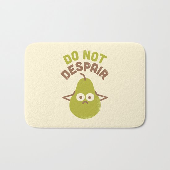 A Fruitful Admonition Bath Mat