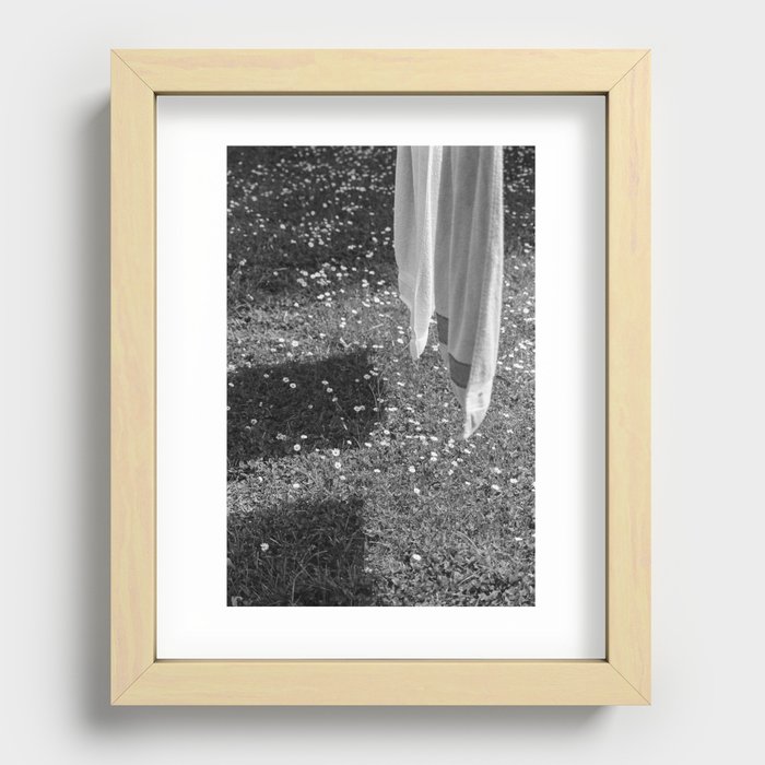 Drying in the Summertime Recessed Framed Print