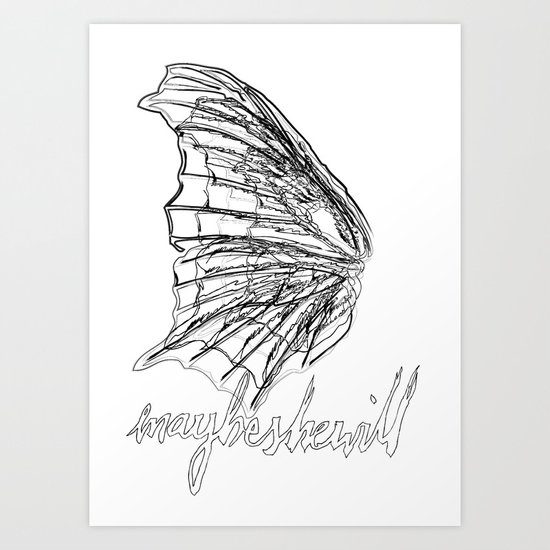 MSW Wing #01 Art Print