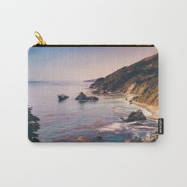 Big Sur California Carry-All Pouch | Other, Photo, Sunset, Sky, Vintage, Landscape, Cliff, Ocean, Color, Bigsur 