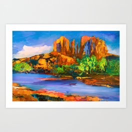 Cathedral Rock Afternoon Art Print