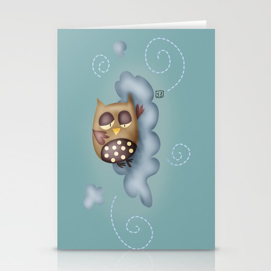 Owl Stationery Cards