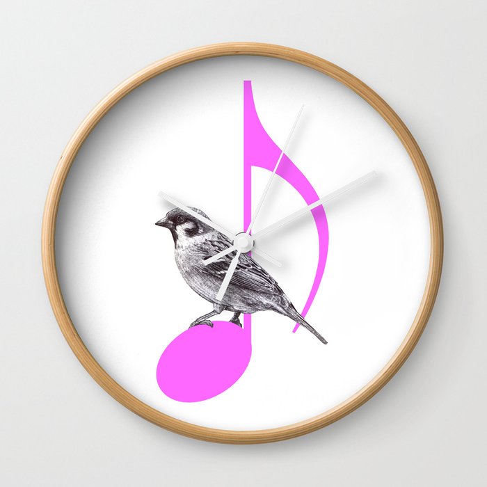Song Bird Wall Clock