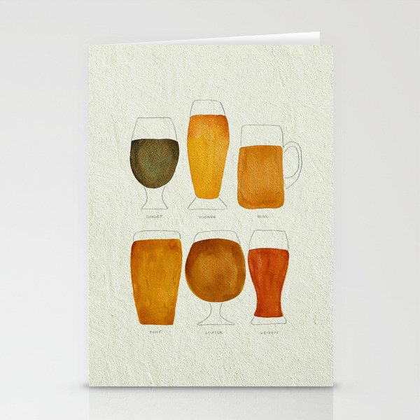 Beer Stationery Cards