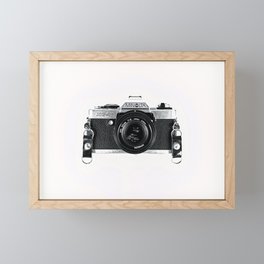 Cameras in detail Framed Mini Art Print