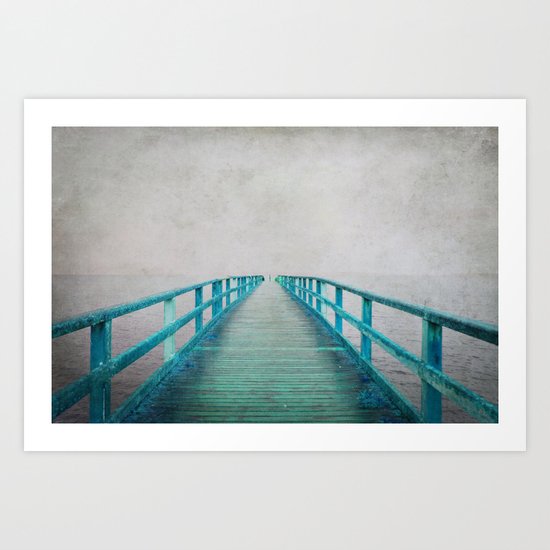 Green Bridge Art Print