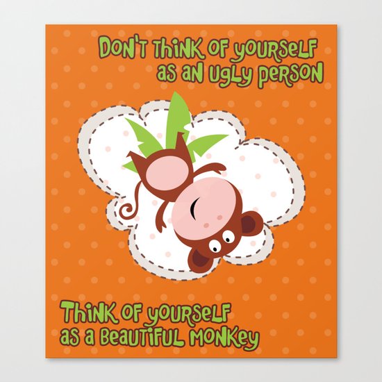 Monkey Canvas Print