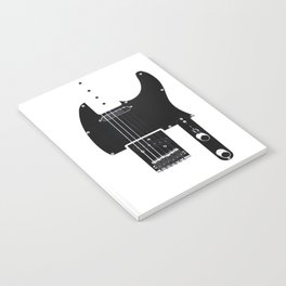 Guitar Stencil Notebook