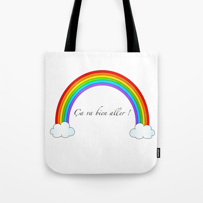Tote bag arc online en ciel