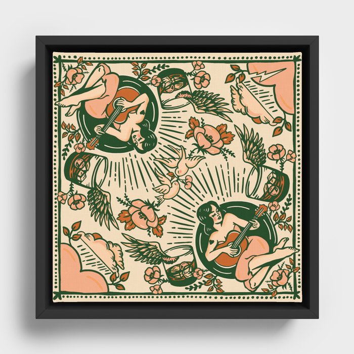 Framed Canvas