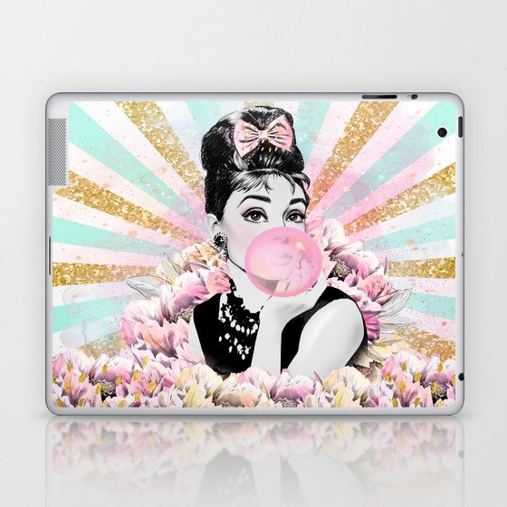 Audrey Hepburn, Pop Princess Laptop & iPad Skin