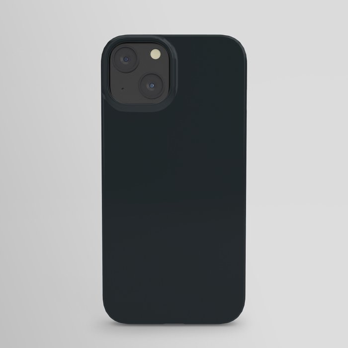 Shadowy Black iPhone Case