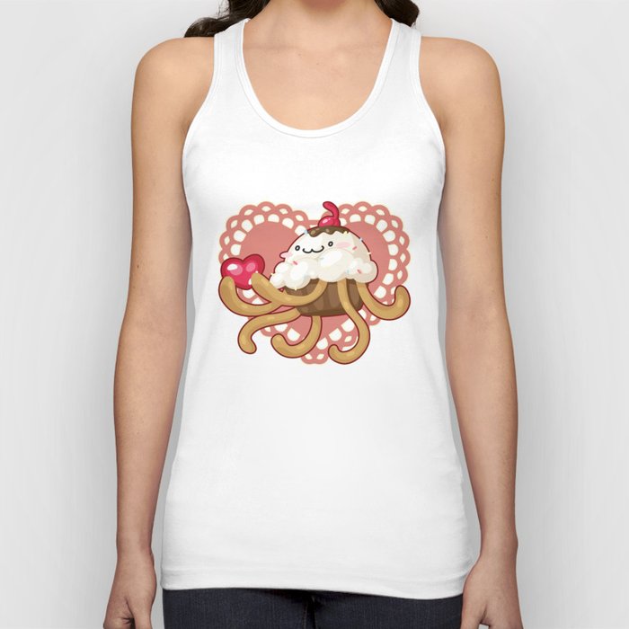 Cupcake Jellyfish Love Tank Top