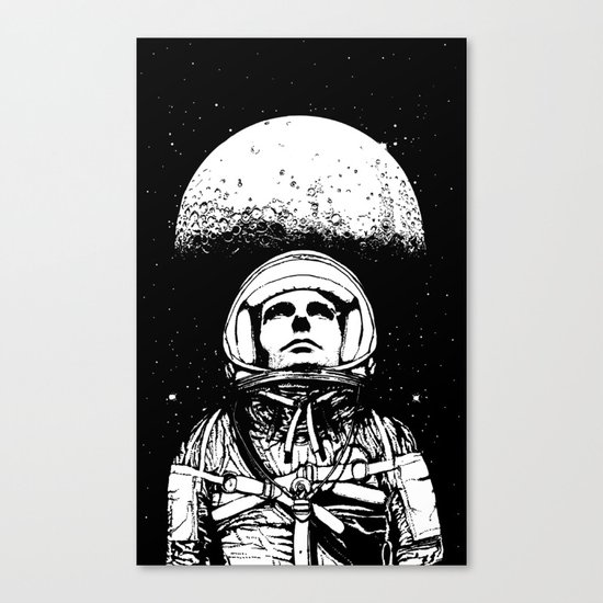 Looking for Space Canvas Print
