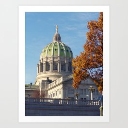 Pennsylvania State Capitol Building Art Print