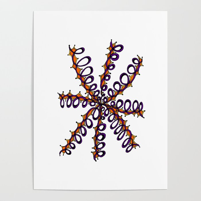 Decorated Loops Poster