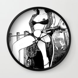 asc 421 - La virée (The joy ride) Wall Clock