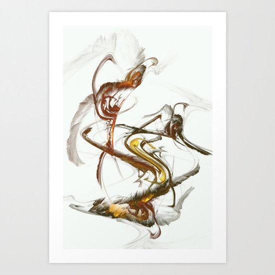 Feathers Art Print