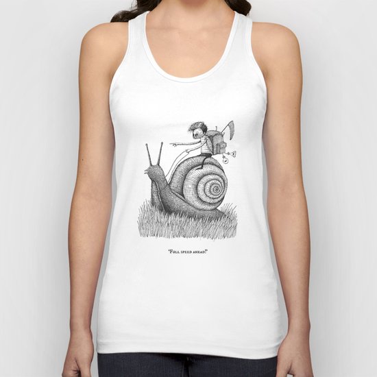'Full Speed Ahead!' Unisex Tank Top