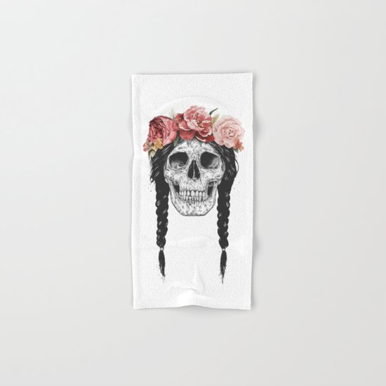 Festival skull Hand & Bath Towel