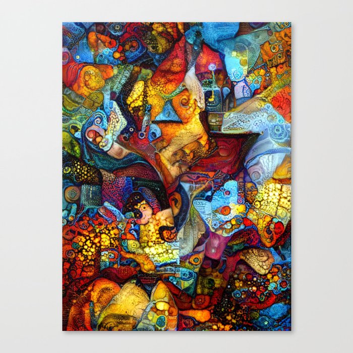 Color Blocks Canvas Print