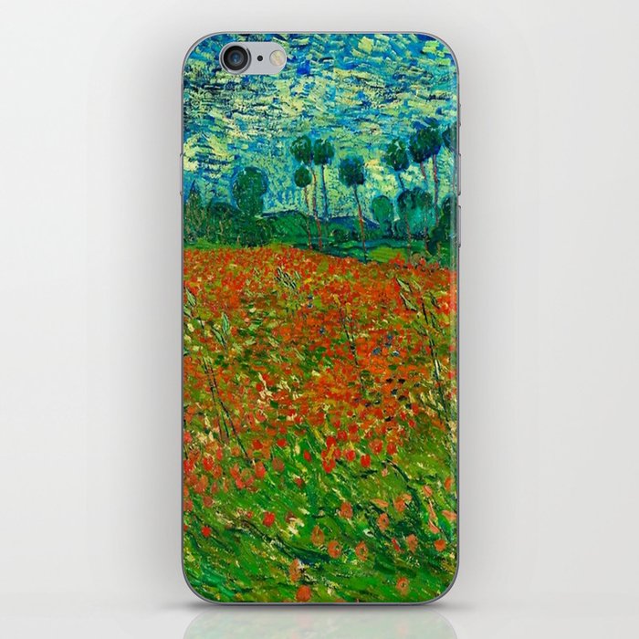  Vincent van Gogh Poppy Field  iPhone Skin