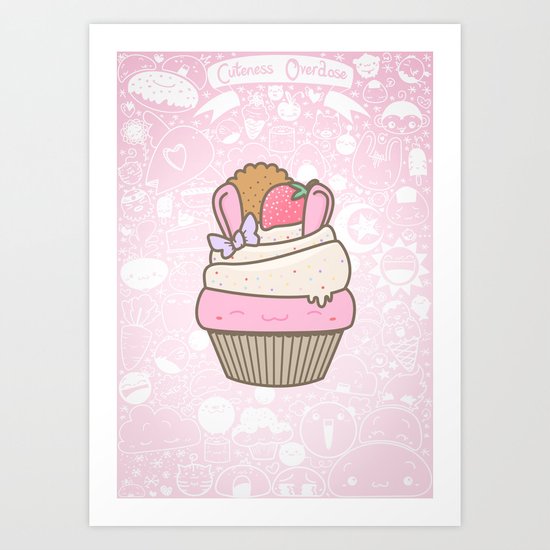 Cuteness Overdose Art Print