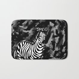 zebra Bath Mat