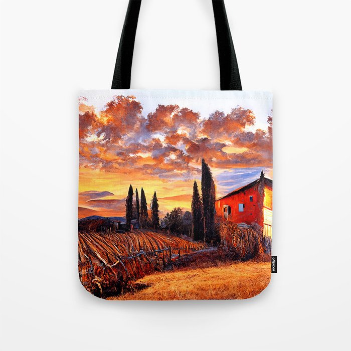 Landscapes of Tuscany Tote Bag