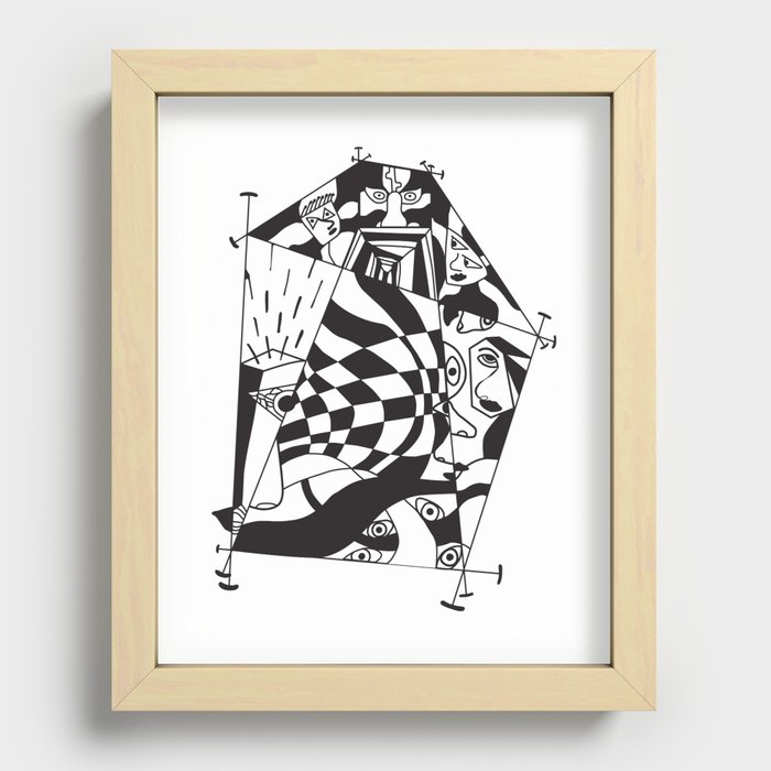 Complexity Recessed Framed Print