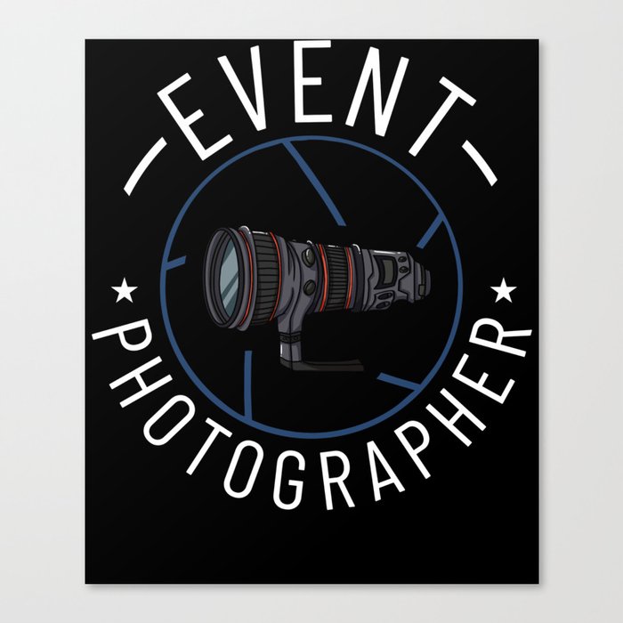 Event Photography Camera Beginner Photographer Canvas Print